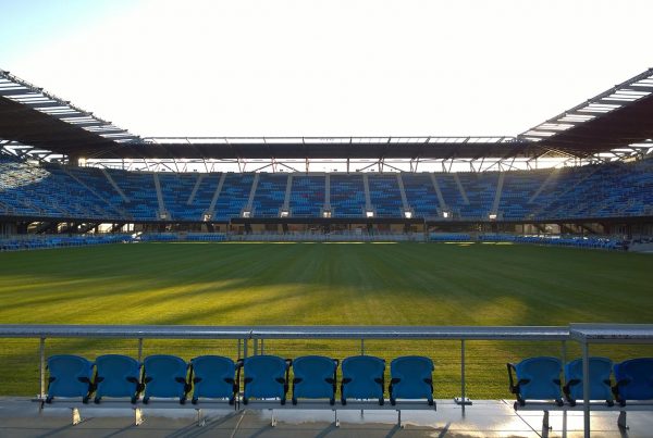 SPS stadium decking at PayPal Park