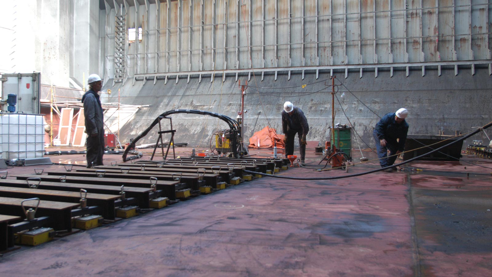 SPS tank top reinstatement aboard Allseas' Docebay