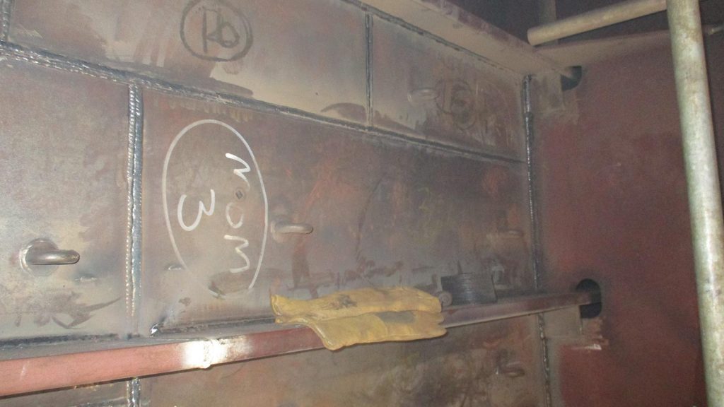 SPS Side Shell Crack Repair