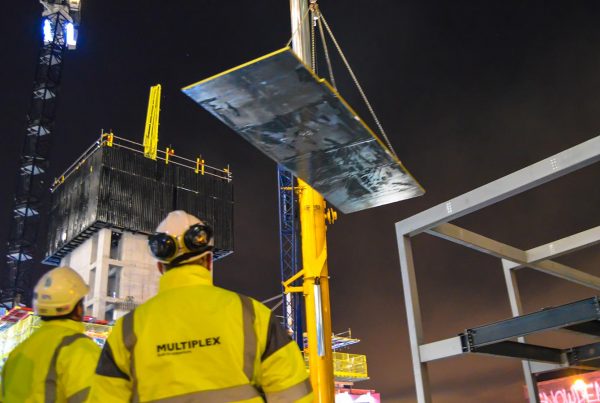 Principal Place Pavilion prefabricated structural composite roof & floor