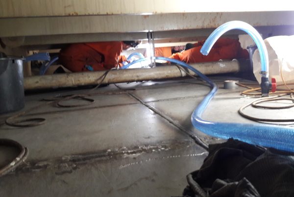 SPS Steel Reinstatement Whilst Cruise Underway