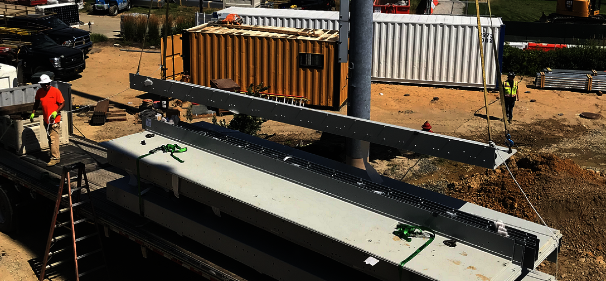 Outdoor Bleacher Seating Installation Underway at Delaware Stadium