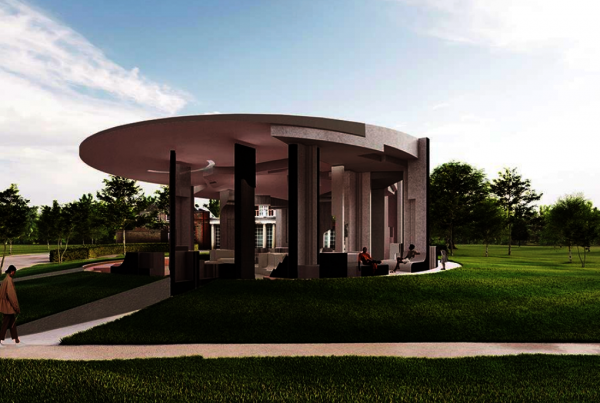 The opening of the Counterspace Serpentine Pavillion 2021