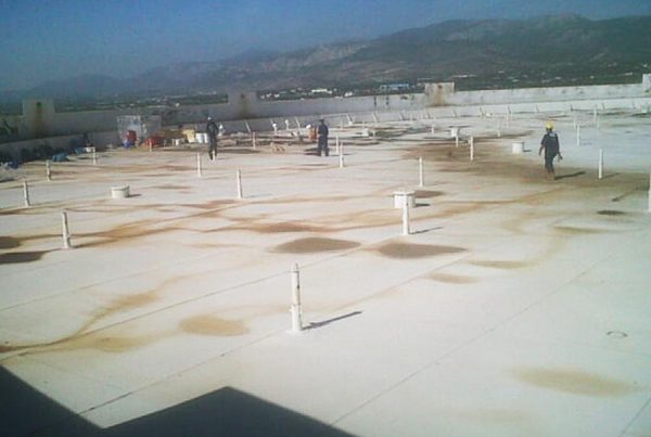 SPS oil storage tank repair