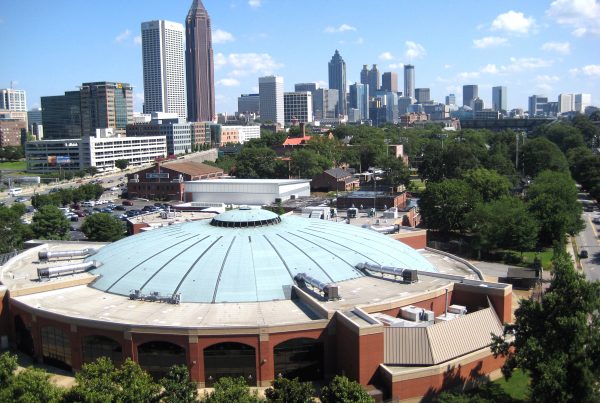Georgia Tech McCamish Pavilion Exterior Roof