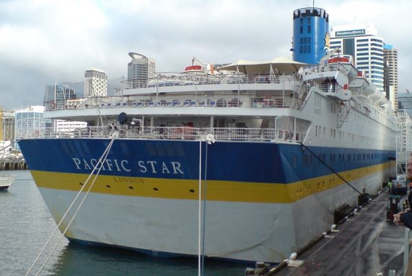 Pacific Star in dock