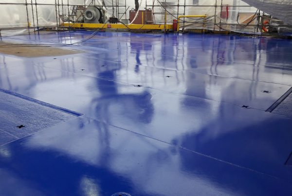 Completed project showing SPS used for Corrosion Repair