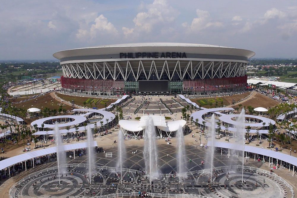 Exterior of Philippine Arena