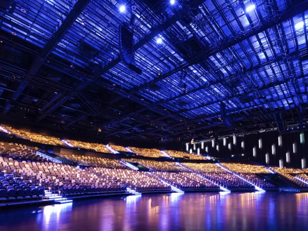 Finished photo of Londoner Arena, Macau The Londoner Arena © Populous