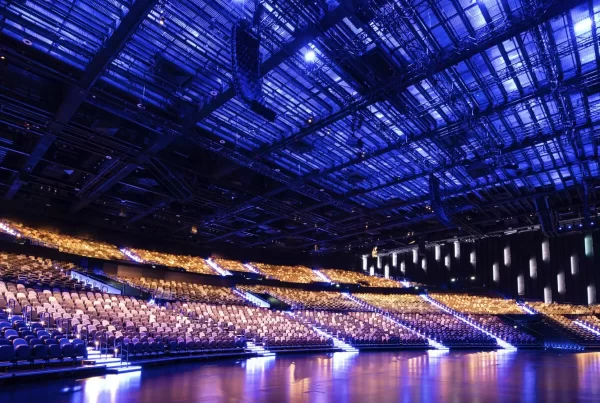 Finished photo of Londoner Arena, Macau The Londoner Arena © Populous