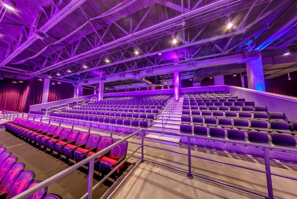 SPS terraces used in theater renovation at Coca-cola Roxy, Atlanta