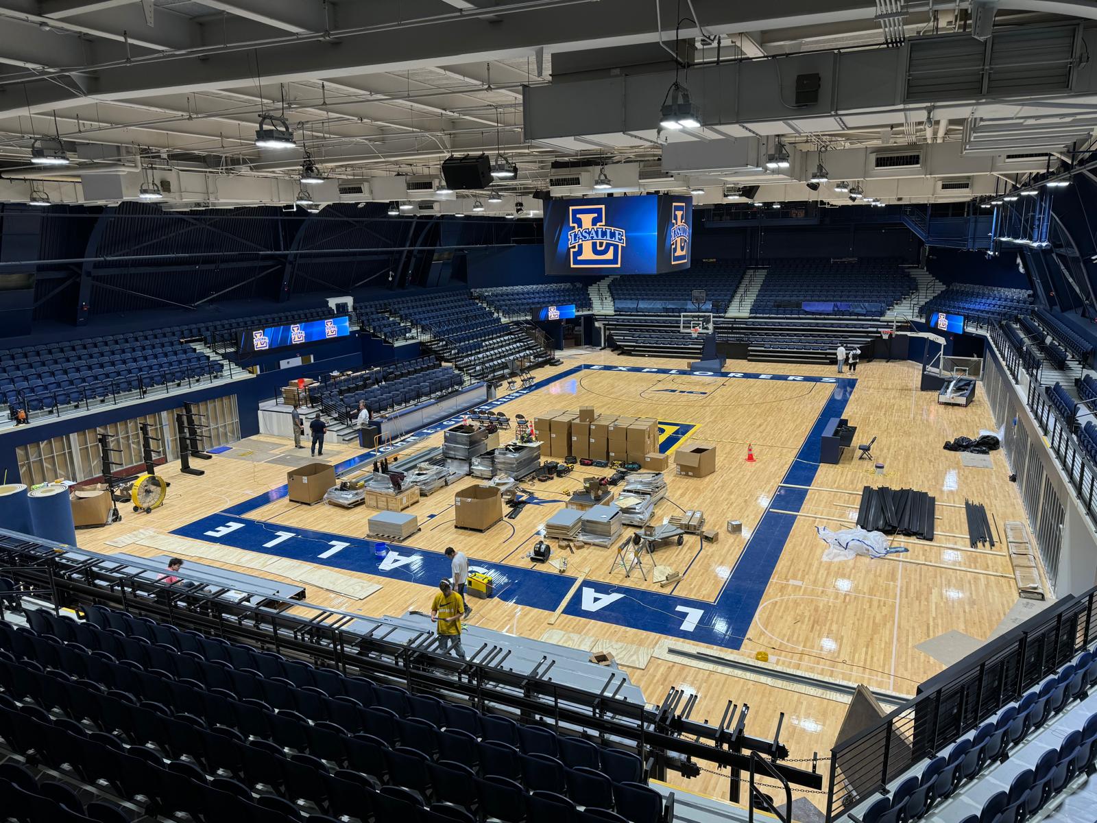 La Salle University’s John Glaser Arena Reopens with SPS-Backed Renovation