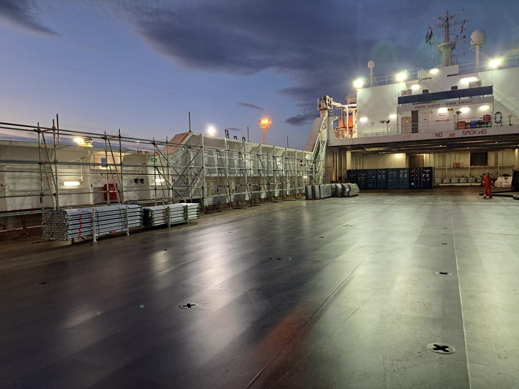 Norstream upper deck fully reinstated with SPS
