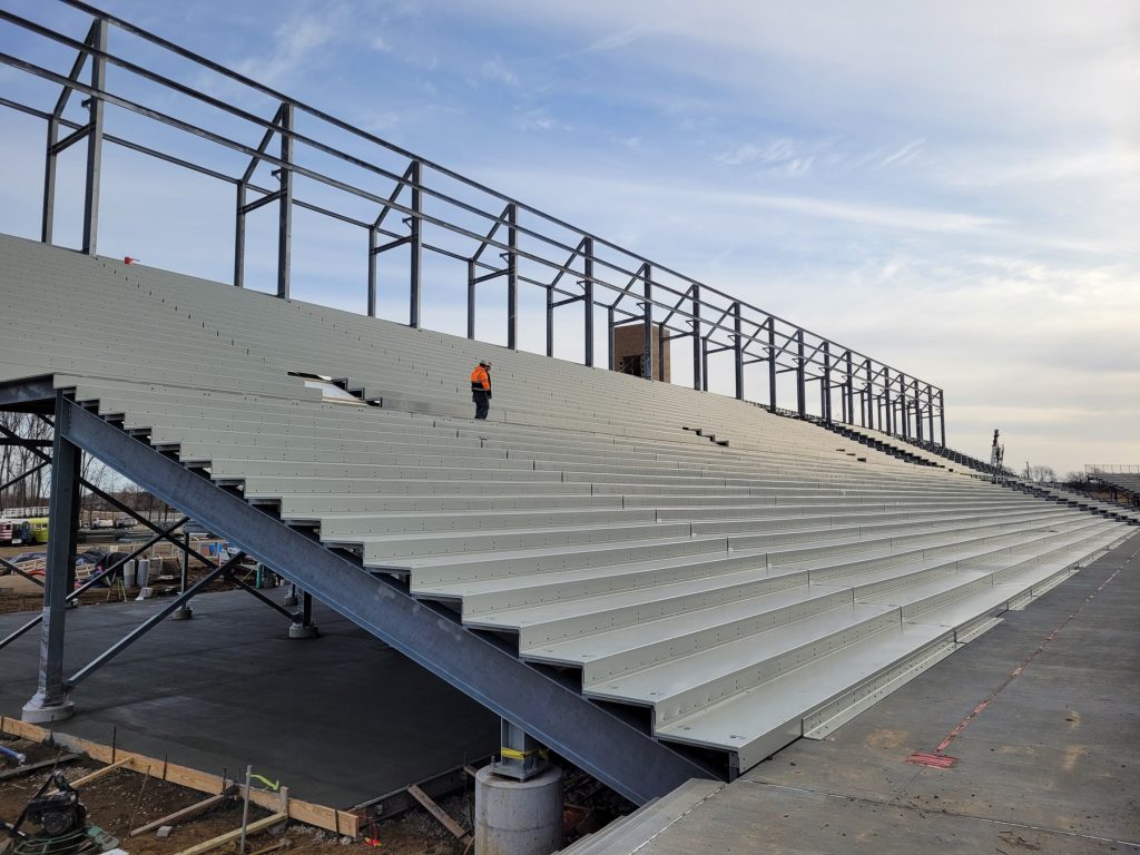SPST Owosso Speedway Redevelopment001 SPS Grandstand at Owosso Speedway