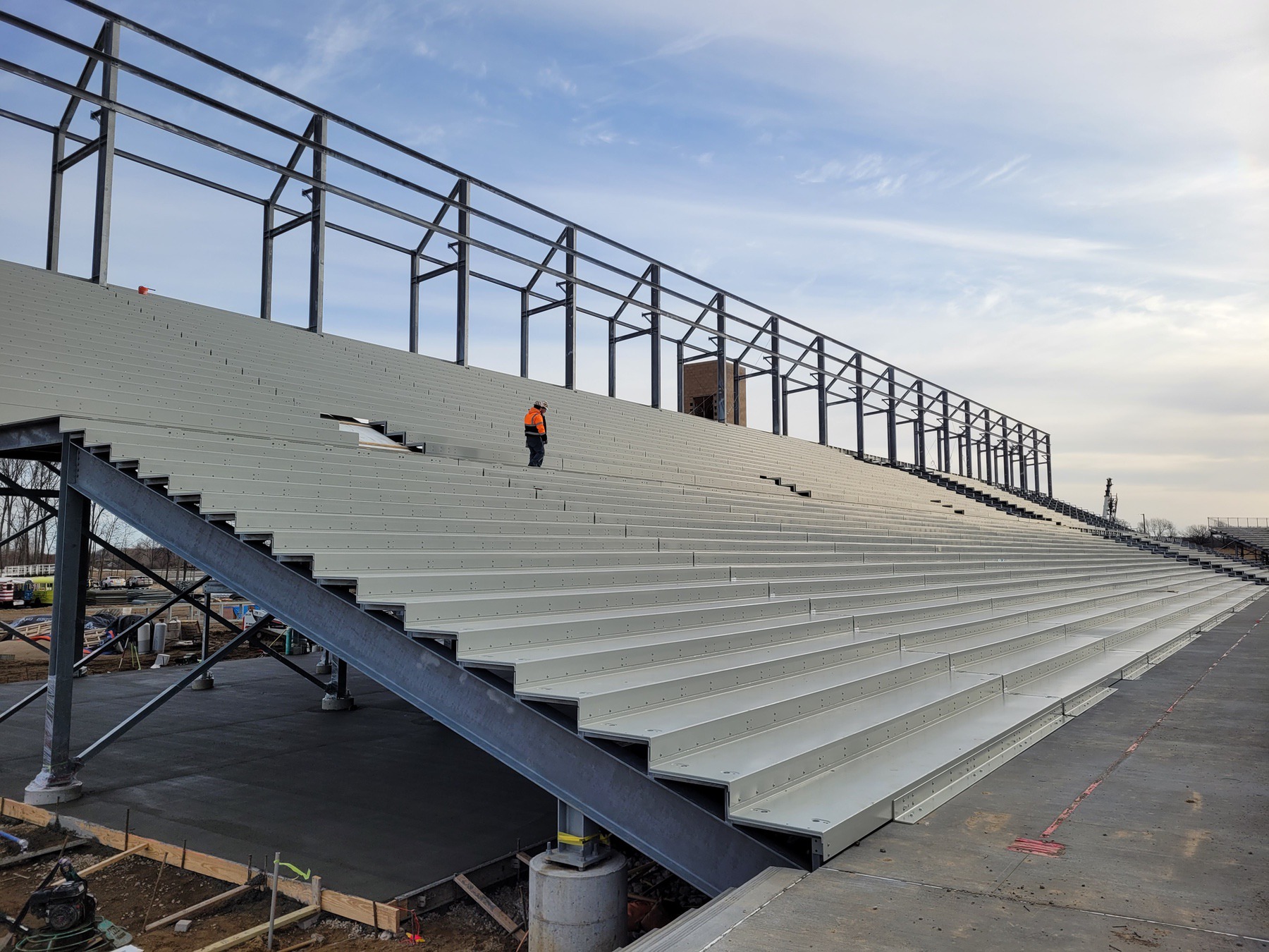 SPS Grandstand at Owosso Speedway