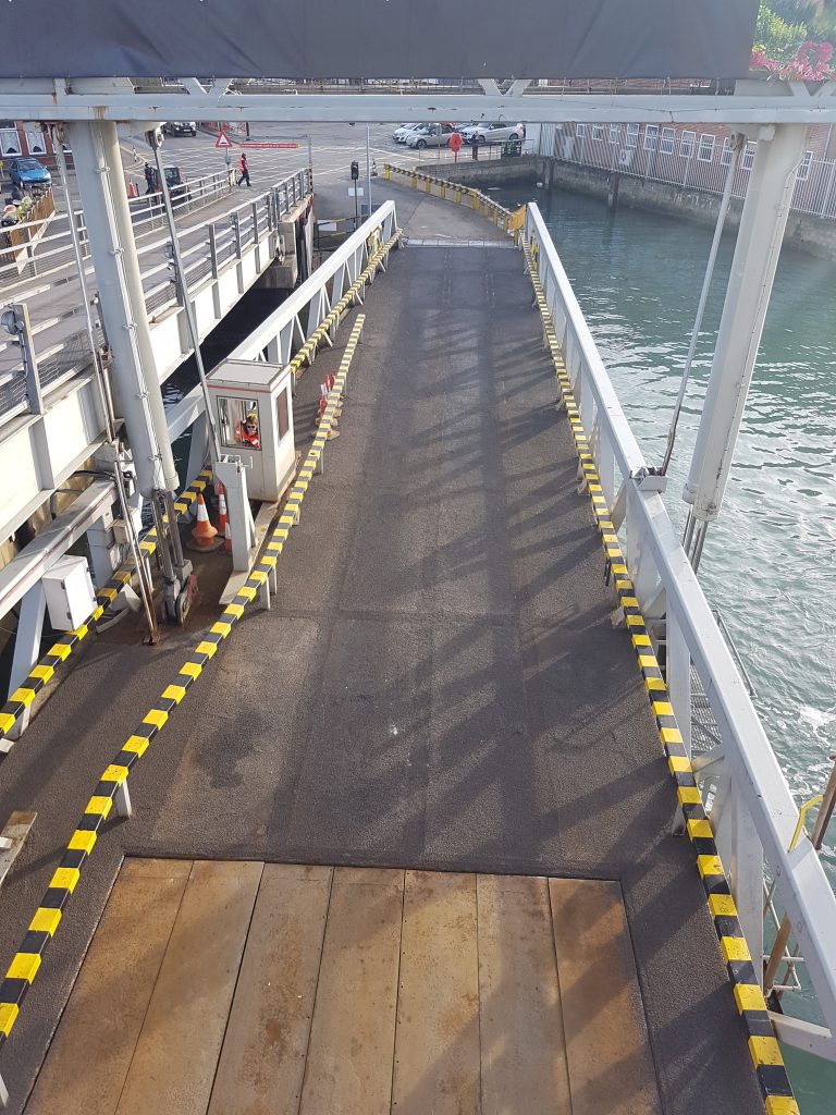 Red Funnel Linkspan refurbishment