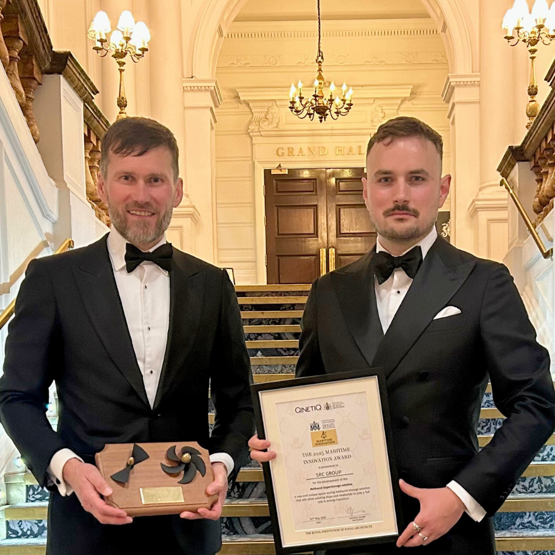 SRC Group’s Methanol Superstorage Wins 2025 RINA Maritime Innovation Award