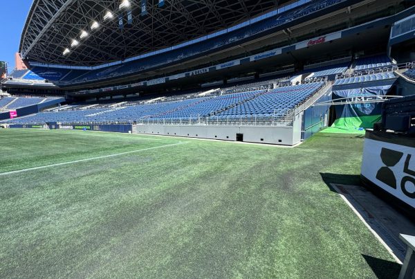 SPS removable banks of terraces at Seattle Stadium