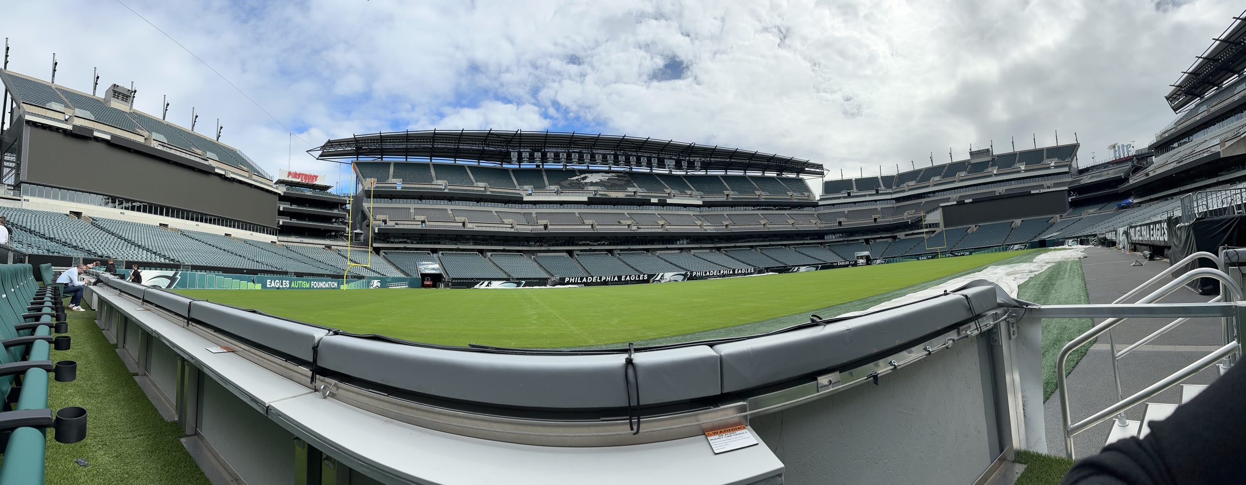 Panoramic view of Lincoln Financial Field