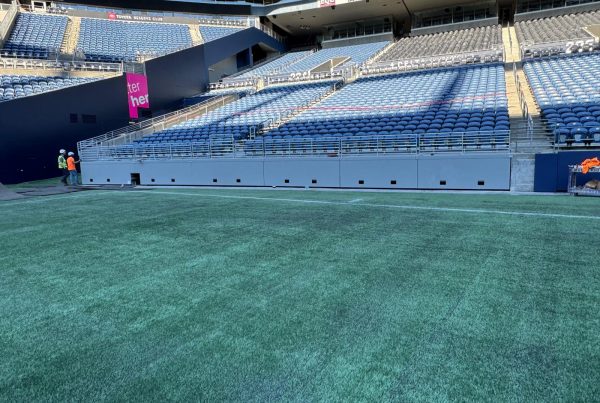 Stadium conversion of Lumen Field using SPS