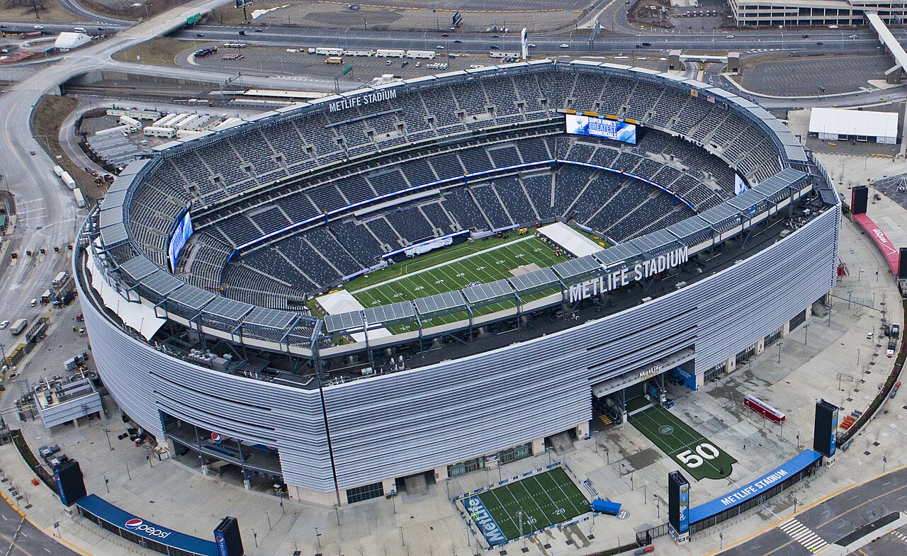 Met Life Stadium aerial photo