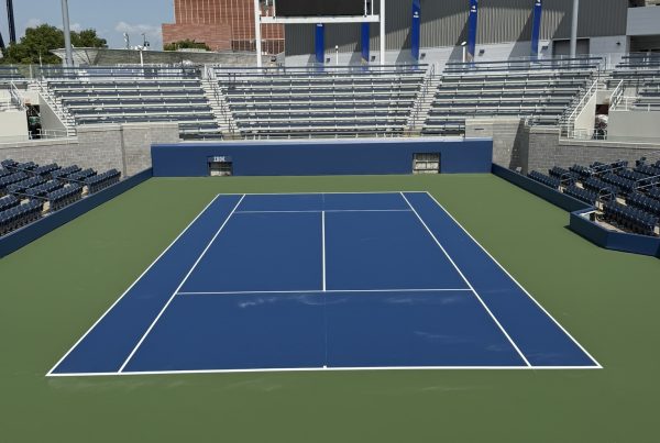 SPS terraces at Stadium 17 USTA
